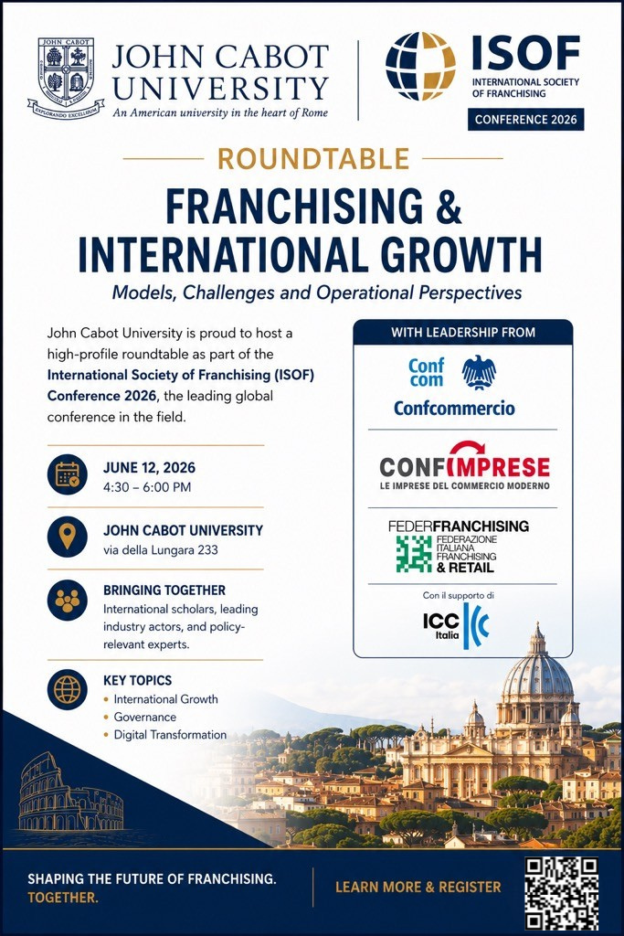 Franchising e International Growth: Models, Challenges and Operational Perspectives Franchising e International Growth: Models, Challenges and Operational Perspectives